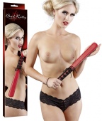  ХЛОПУШКА В КОЖАНОЙ ОПЛЕТКЕ BAD KITTY NAUGHTY TOYS PADDLE