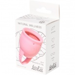Менструальная чаша «Natural Wellness Magnolia 20 ml light pink», Lola Toys