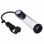 Вакуумная помпа для мужчин Discovery Aviator с манометром, прозрачная