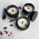 Массажная свеча «Шампанское и клубника» 200мл (ручная работа)