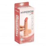 Ультра реалистичный фаллоимитатор Hyperion с подвижной кожей, на присоске, 18,5 см FT001088
