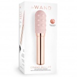 Люксовый вибратор Le Wand Grand Bullet розовое золото