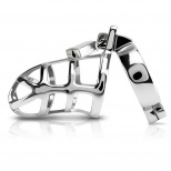 Металлический пояс верности мужской Metal Worx, серебристый