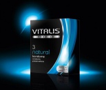 Презервативы Vitalis Premium 3 шт - классич (шир 53mm)