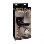 ФАЛЛОПРОТЕЗ НА ТРУСИКАХ С ВИБРАТОРОМ FETISH FANTASY GOLD FIRST TIME VIBRATING STRAP-ON SET