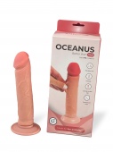 Ультра реалистичный фаллоимитатор Oceanus с подвижной кожей, на присоске, 21 см FT-001092