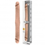 Двухсторонний фаллоимитатор SILEXD  DOUBLE DONG DILDO M FLESH (16,5")
