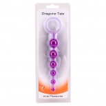 Анальная цепочка Dragonz Tale Anal, фиолетовая