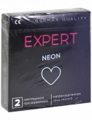 Презервативы Expert Neon светящийся, 2 шт.