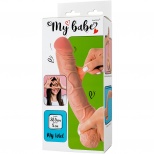 Реалистичный фаллоимитатор My Babe My Idol, TPE, телесный, 28,5 см 583010