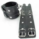 НАНОЖНИКИ ШИРОКИЕ С ДВУМЯ РЕМЕШКАМИ BDSM АРСЕНАЛ