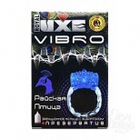 ВИБРОКОЛЬЦО+ПРЕЗЕРВАТИВ РАЙСКАЯ ПТИЦА LUXE VIBRO