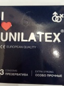 Презервативы Unilatex Extra Strong 3шт.
