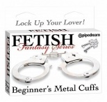 Наручники металлические Fetish Beginners Metal