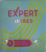 Презервативы Expert Ribbed, 3 шт.NEW