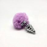 Alive Fluffly Twist Plug S - Анальная пробка с хвостиком
