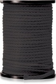 Веревка для связывания Bondage Rope черная 
