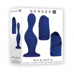 Gender X IN'S & OUT'S Набор из стимулятора и мастурбатора с вибрацией