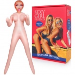 Надувная кукла «Ванесса», цвет телесный, Sexy Girl Friend SF-70278
