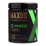 MAXUS Презервативы Mixed X-edition 12шт