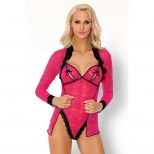 Комплект Miloviss, розово-чёрный - S\M