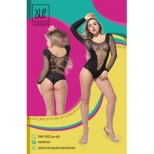 Боди с рукавами комбинированная сетка Vupu Dupi VD-81074