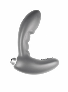 Стимулятор простаты с вибрацией Wonder Touch Grey
