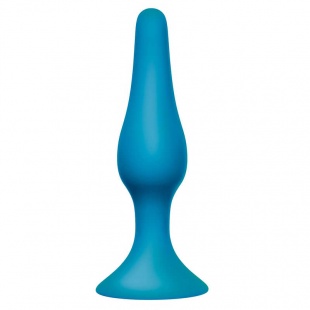 Анальная пробка Backdoor Black Edition «Slim Anal Plug Large Aqua 
