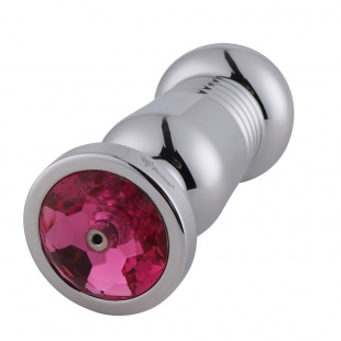 Анальная пробка с вибрацией RUNYU "RY-120", Silver