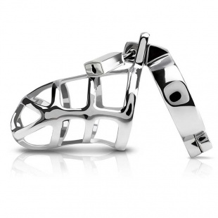 Металлический пояс верности мужской Metal Worx, серебристый