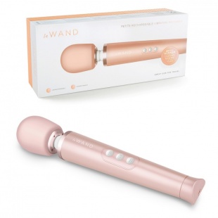 МИНИ-ВАНД LE WAND РОЗОВОЕ ЗОЛОТО C 6 РЕЖИМАМИ