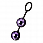 Вагинальные шарики TOYFA A-toys, фиолетовые 15 см