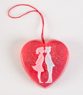 Мыло "Сердце с влюбленными"