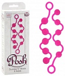 Анальные шарики Posh Beads розовые