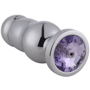 Анальная пробка с вибрацией RUNYU "RY-119", Silver