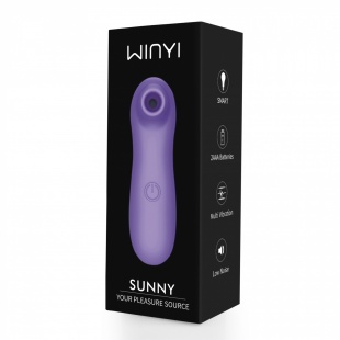 Стимулятор клитора Winyi WY0575 - LI Silicone+ABS батарейка 145*42,5*52