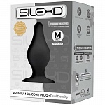 Анальная пробка средняя SileXD Model 2, черная - М