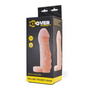 НАСАДКА  С КОЛЬЦОМ TOYFA XLOVER INCREASE+ 15СМ.
