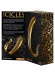 Фаллоимитатор ICICLES Gold Edition G spot G03 золотой