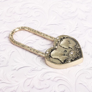 Свадебный замочек  "Совет да любовь"