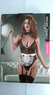 Cottelli Collection Боди горничная  S-M