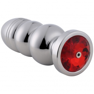 Анальная пробка с вибрацией RUNYU "RY-121", Silver