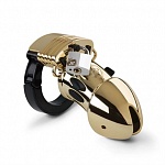 ПОЯС ВЕРНОСТИ ДЛЯ МУЖЧИН MYSTIM PUBIC ENEMY №1 GOLD EDITION