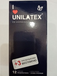 Презервативы Unilatex Extra Strong 12шт.