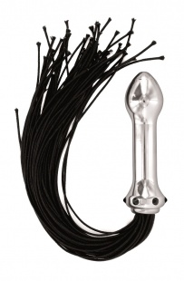 АНАЛЬНАЯ ВТУЛКА С ХВОСТОМ СЕРЕБРОJAZ