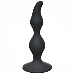 АНАЛЬНАЯ ПРОБКАLOLA TOYS CURVED ANAL PLUG BLACK