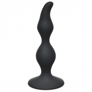 АНАЛЬНАЯ ПРОБКАLOLA TOYS CURVED ANAL PLUG BLACK