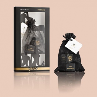 Черные игровые кубики для пар, YESforLOV