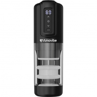 Инновационный мастурбатор «Bliss» со стимуляцией трением, TPE и ABS, Amovibe AM-V022