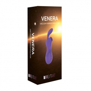 Фиолетовый вакуумный бесконтактный стимулятор Venera RestArt 